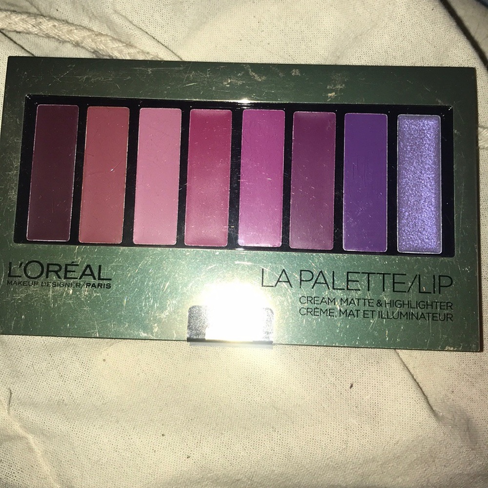 L’Oreal lip palette